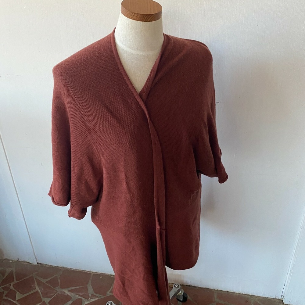 Banana Republic Cardigan Womens Medium Sweater Forest Fairy Goblincore‎ FLAW